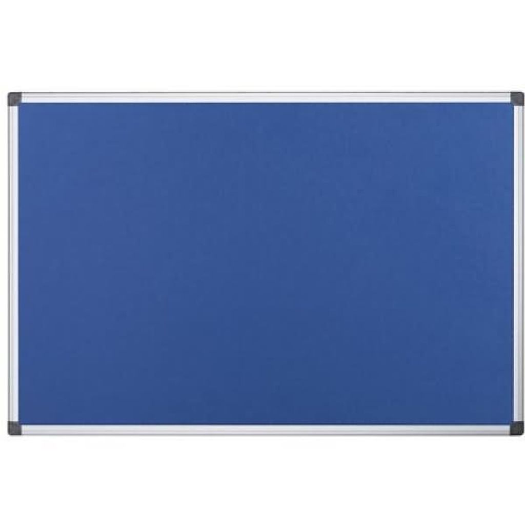 Bi-Office Bi-office Pinnwand Maya 120 x 120 cm (B x H) Maße der Oberfläche: 116 x 116 cm (B x H) des Rahmens: Aluminium blau