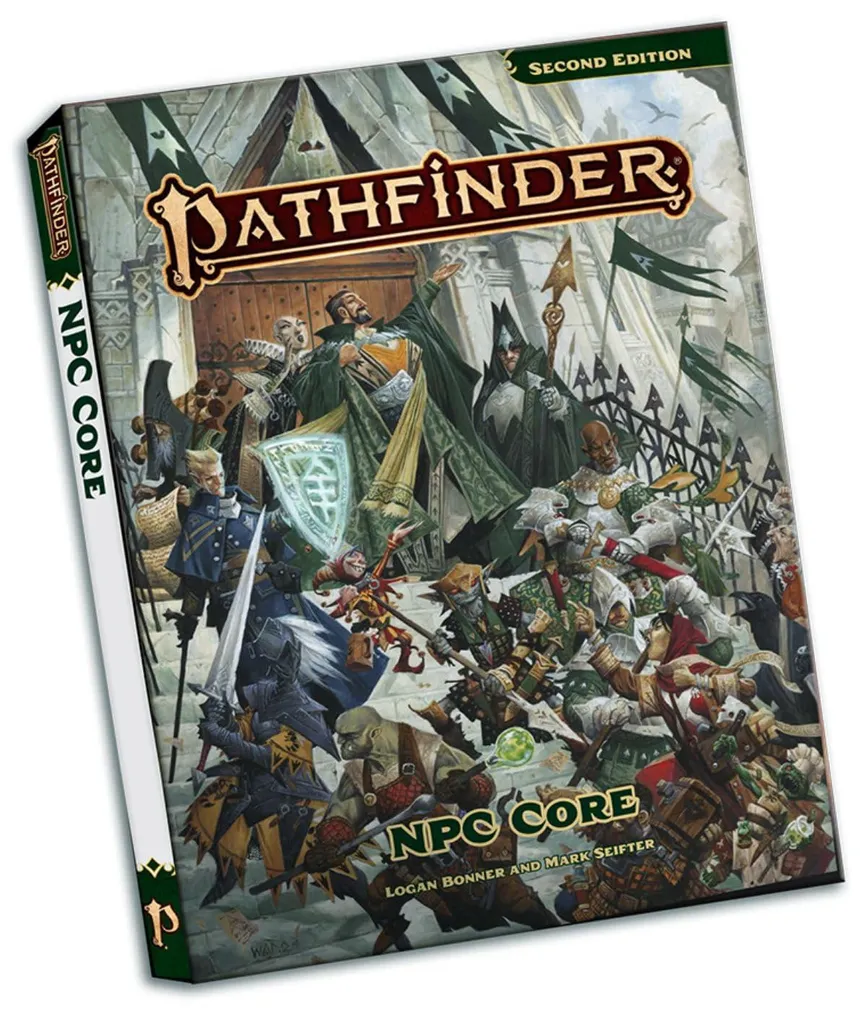 Pathfinder 2E Édition de poche du noyau des PNJ - Livre de JDR