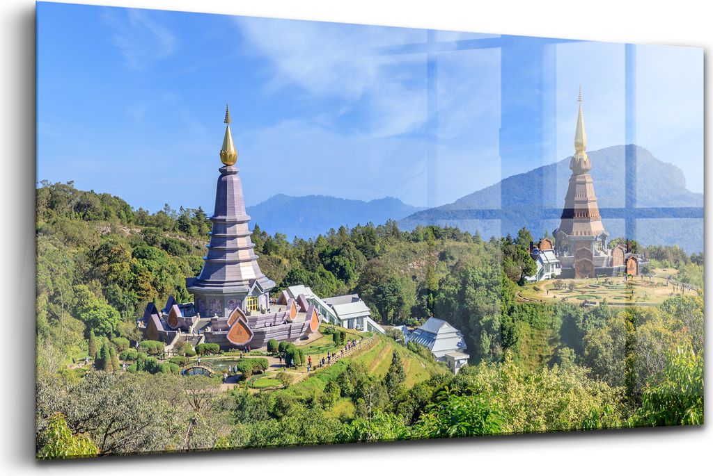 120x60 - Glasbilder - Bilder auf Wandbild - Foto auf Glas - Chiang mai-Nationalpark