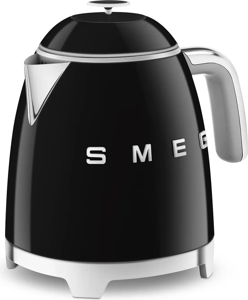 Bouilloire rétro Smeg 1400W | Modèle compact 0.8 litre noir - 5