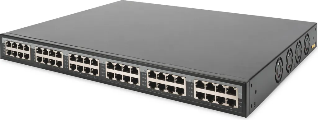 Injecteur PoE+ 24 ports DIGITUS pour éliminer les pannes de réseau 10G
