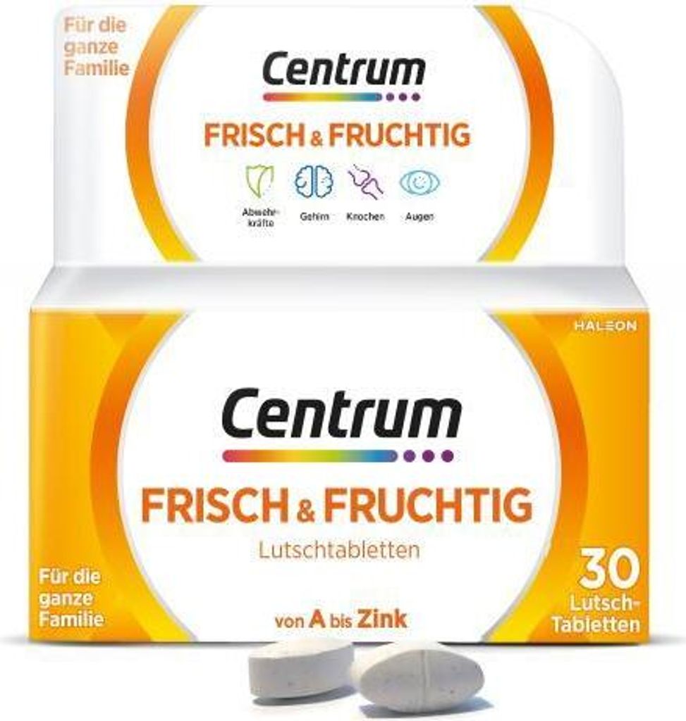 Centrum frisch & fruchtig Lutschtabletten 30 St