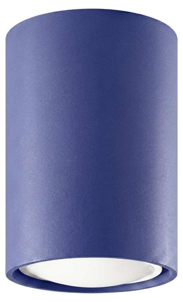 Plafoniera LAGOS 10 oltremare 1xGU10  10W acciaio 10x6x6cm Immagine del prodotto 