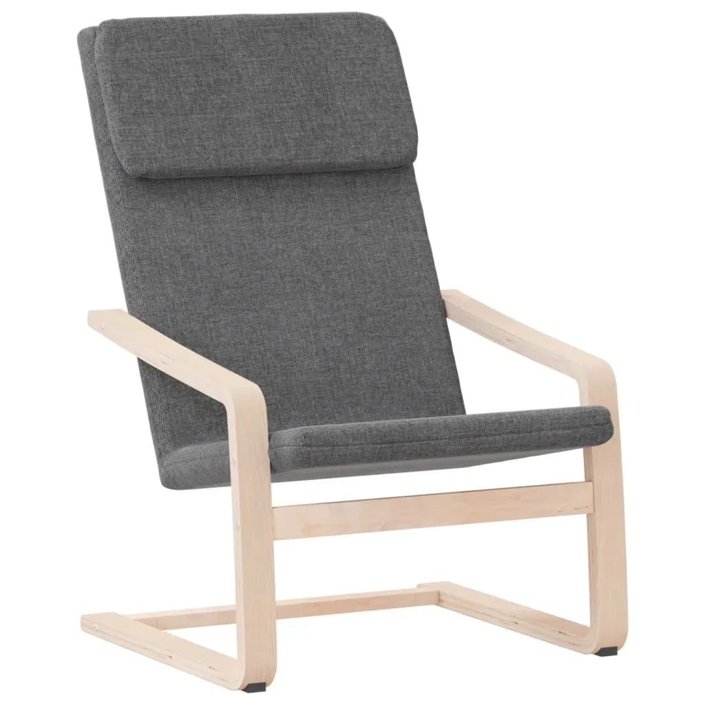 Poltrona Relax SYFAX™ Grigio Scuro Tessuto: Eleganza Minimalista Online