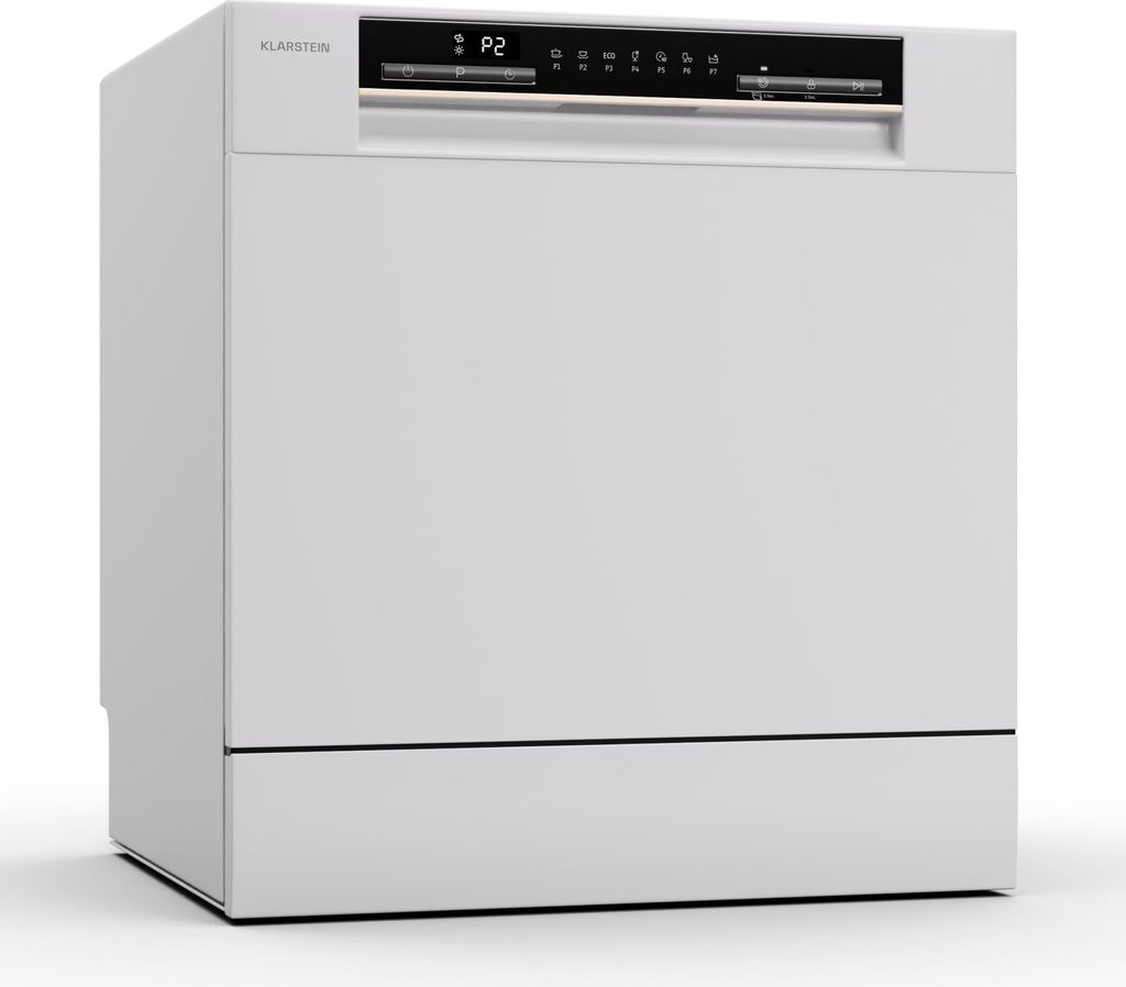 Klarstein Mini-Geschirrspüler für 8 Gedecke, Leiser Produktbild 