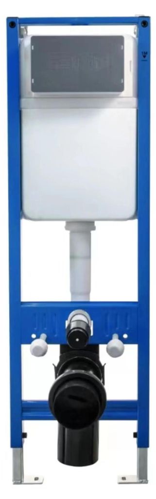 Balneo WC-Vorwandelement Fix-Frame Schmal Montageset Aluminium 106,3x35,2x16 cm