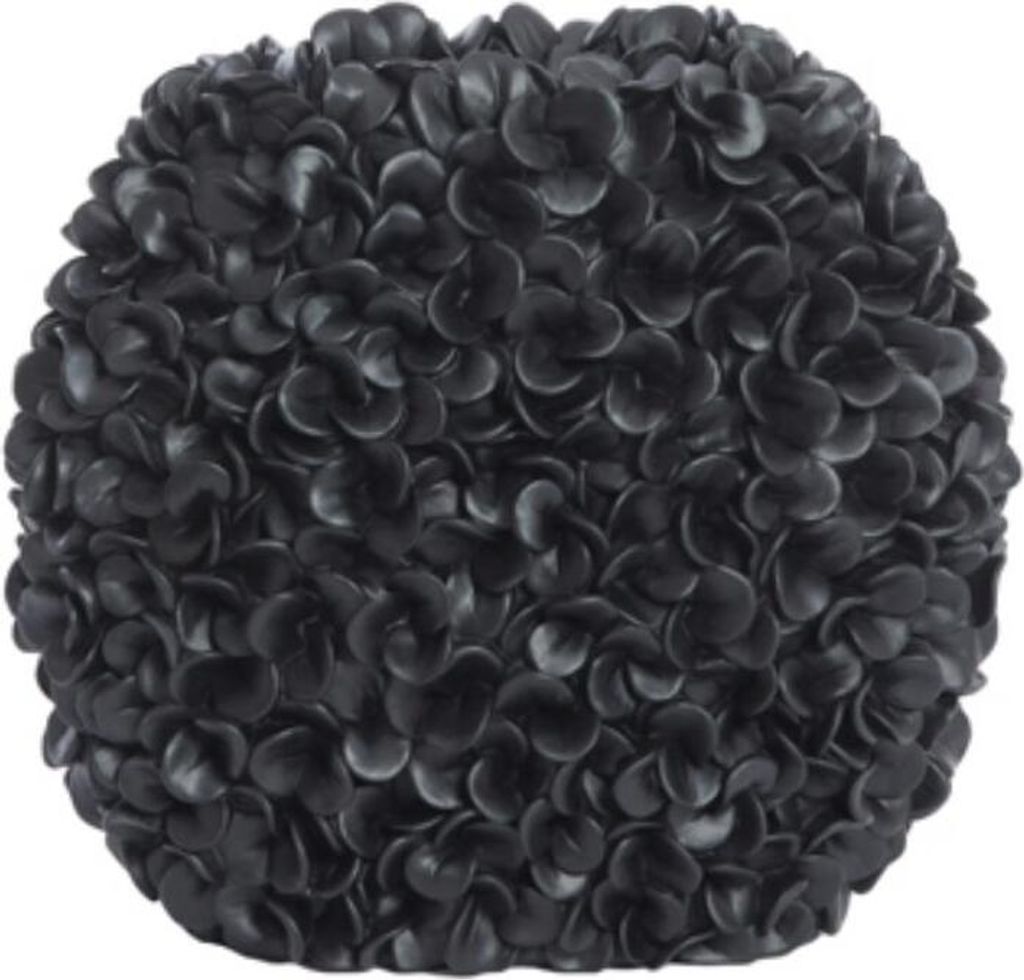 Vaso Light & Living PHYLIA in plastica nero opaco – Immagine del prodotto 