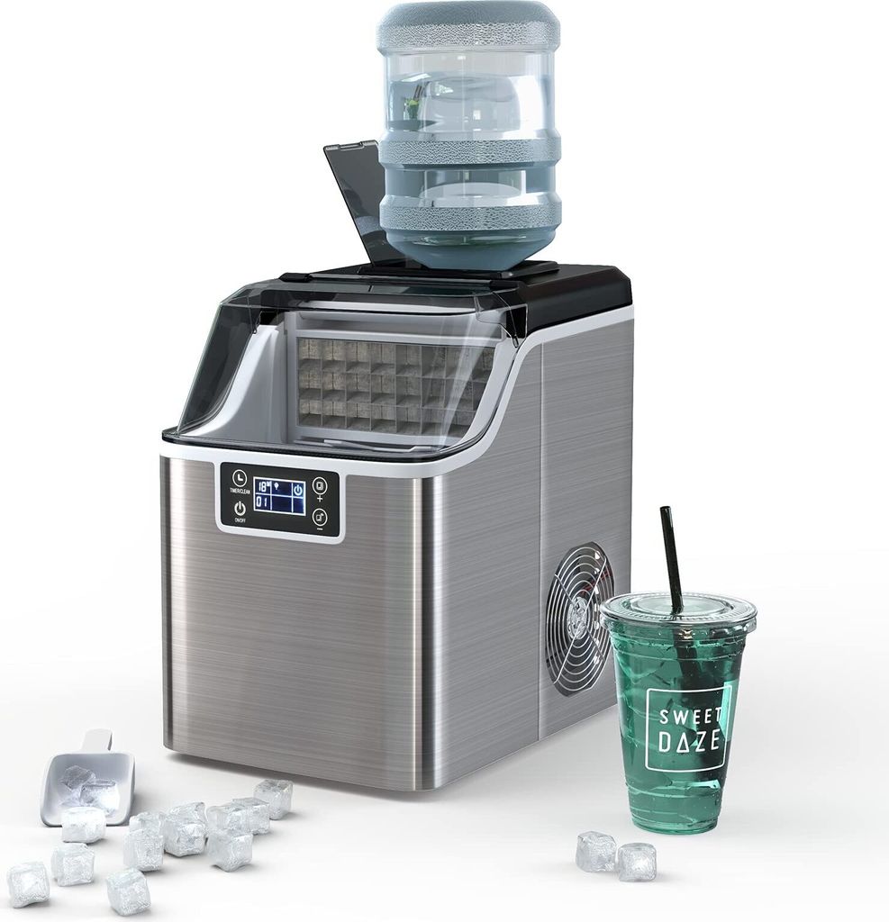 3,2L Eiswürfelbereiter, Ice Maker 24 Eiswürfel in 15 min, Produktbild 1