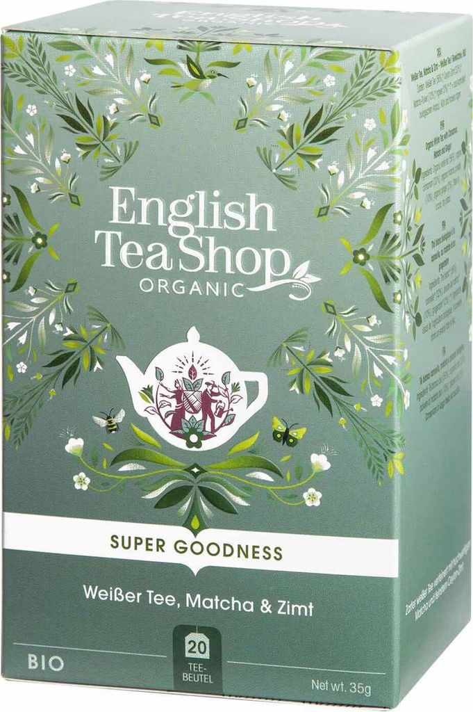 ETS - Weißer Tee, Matcha & Zimt, BIO, 20 Teebeutel