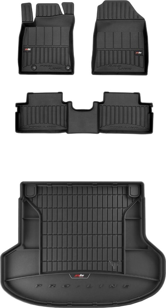 FROGUM 3D Gummimatten und Kofferraummatte für Kia Proceed III ab 2018