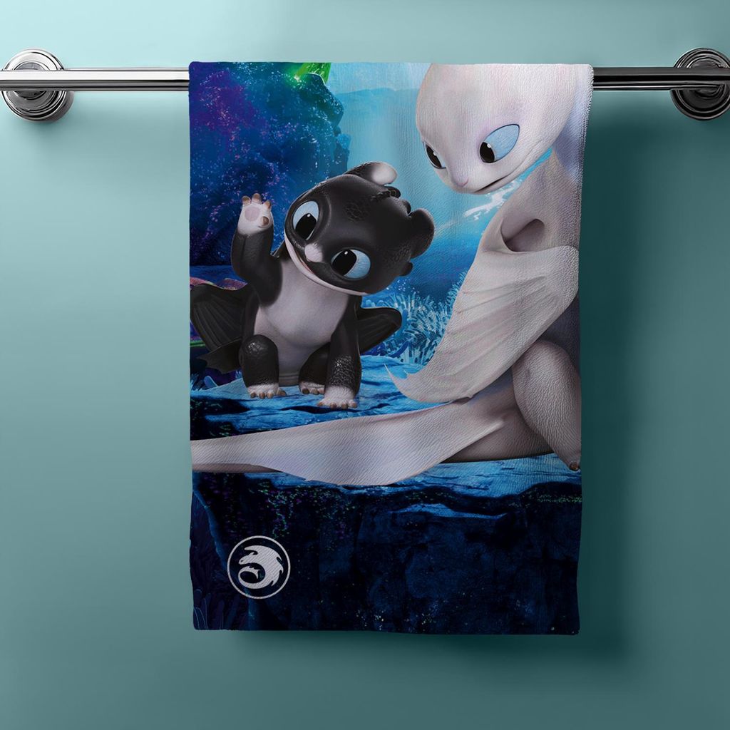 Jerry Fabrics Handtuch How to Train Your Dragon 70x140 cm Produktbild 