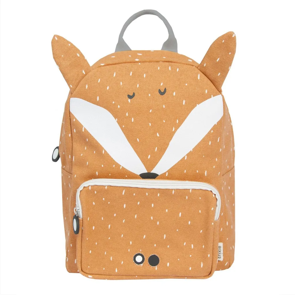 Sac à dos Trixie Mr Fox Orange pour enfant idéal pour la maternelle