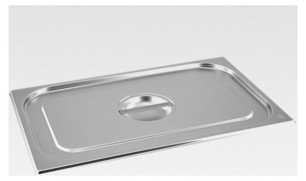 GN Deckel Gastronorm 1/1 aus Edelstahl