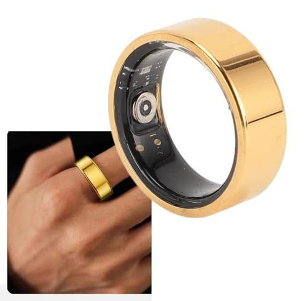 Annadue Smart Ring für Frauen, Anillo Inteligente para Hombre, Aktivitäts Fitness Tracker mit Sportmodi, Kalorien-Übungsüberwachung, Schlafring...