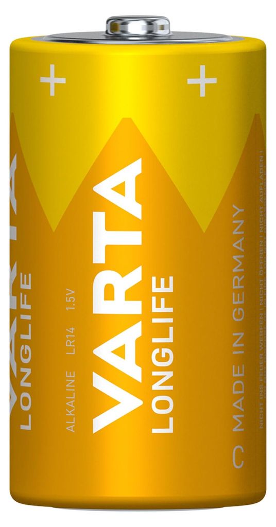 VARTA Longlife Extra Baby 1,5V 4114 Kartonware / Tray Produktbild 