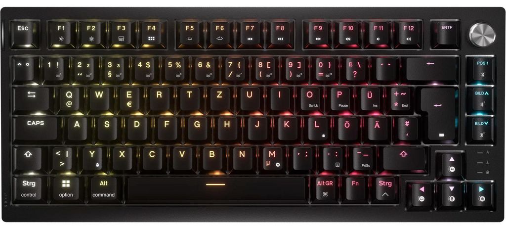 Corsair K65 PLUS WIRELESS, Gaming-Tastatur Produktbild 