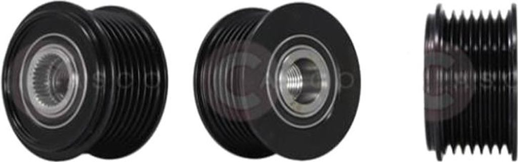CASCO CCP90162AS Riemenscheibe Lichtmaschine für VW Touareg (7LA, 7L6, 7L7) Touareg (7P5, 7P6) Phaeton (3D1, 3D2, 3D3, 3D4, 3D6, 3D7, 3D8, 3D9)