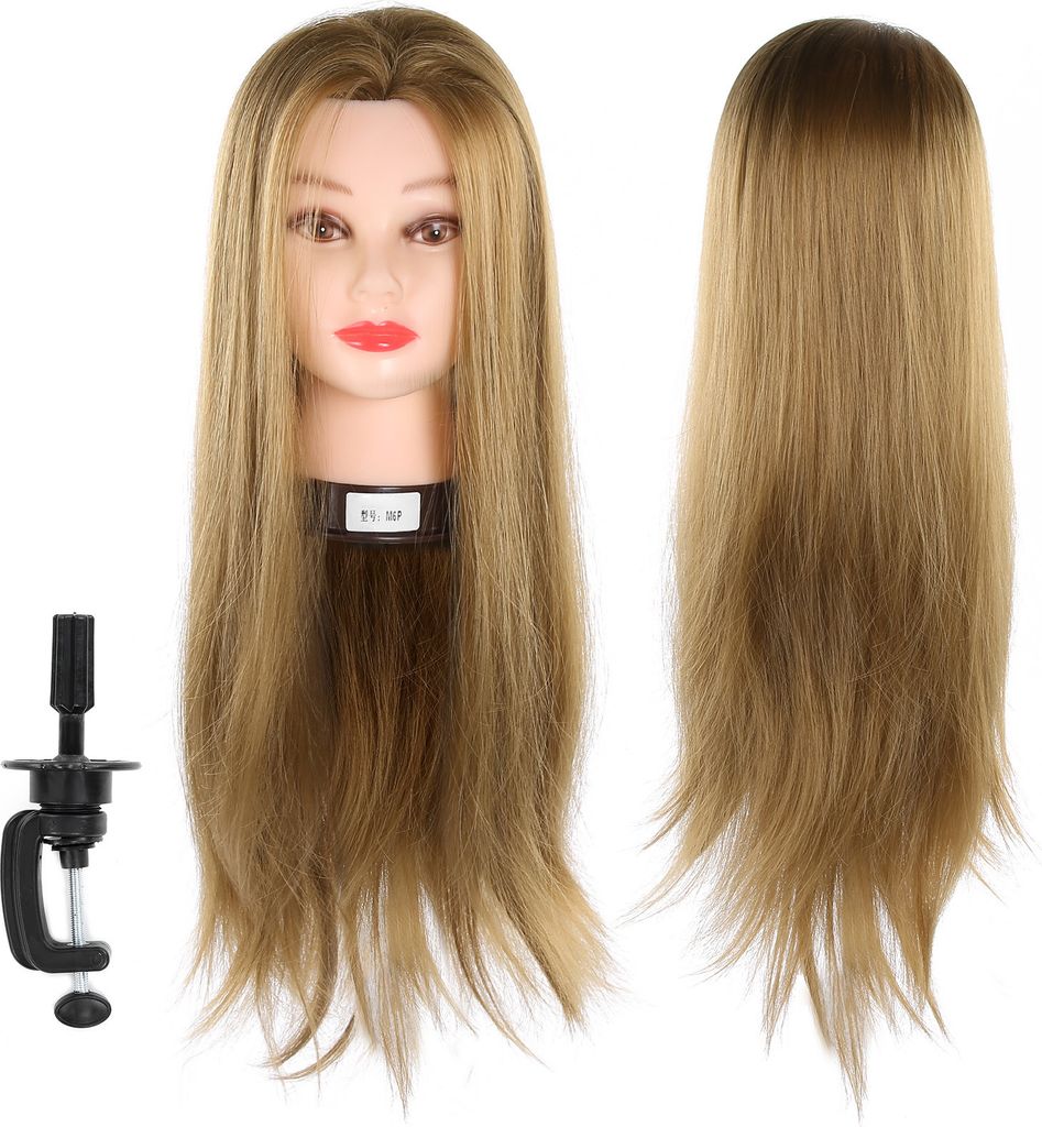 Mannequin Kopf,Manikin Kopf,Kosmetologie Puppe Kopf,Friseur Ausbildung Kopf,Hairstyling Ausbildung Kopf,Mannequin Kopf mit Haar