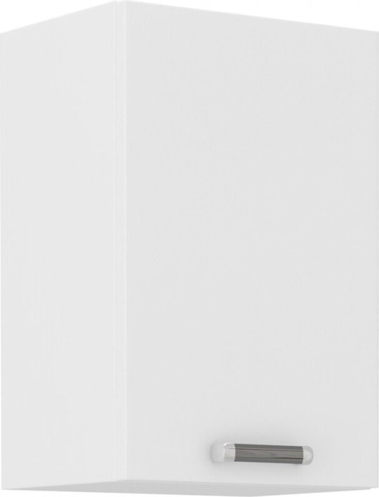 Armoire suspendue supérieure ODONA – largeur 40 cm, blanc Image du produit 