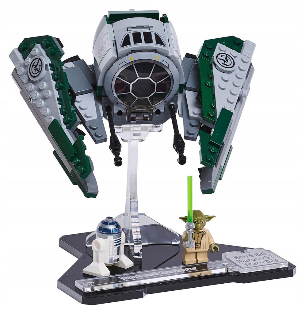 Blacked Brick Ständer für LEGO® 75360 Star Wars – Yodas Produktbild 