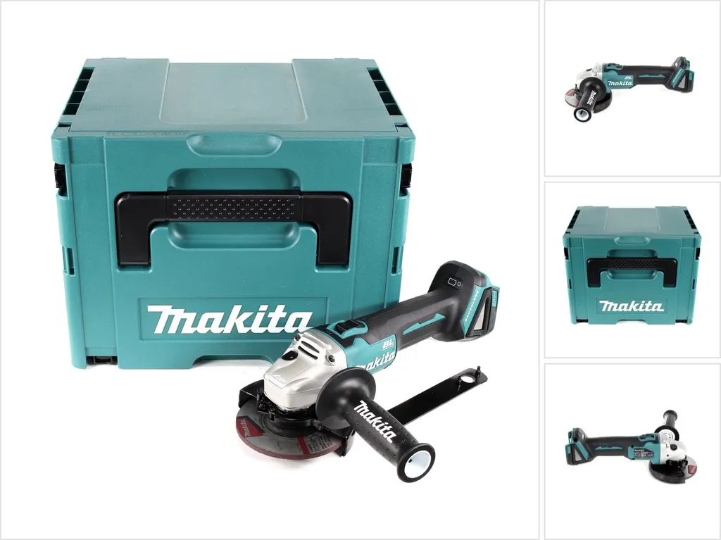Meuleuse Makita DGA504ZJ 18V : Finis les câbles pour vos découpes 125mm
