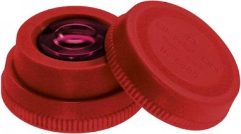Bergeon 6885-R rote Ölcup mit rotem Innenglas