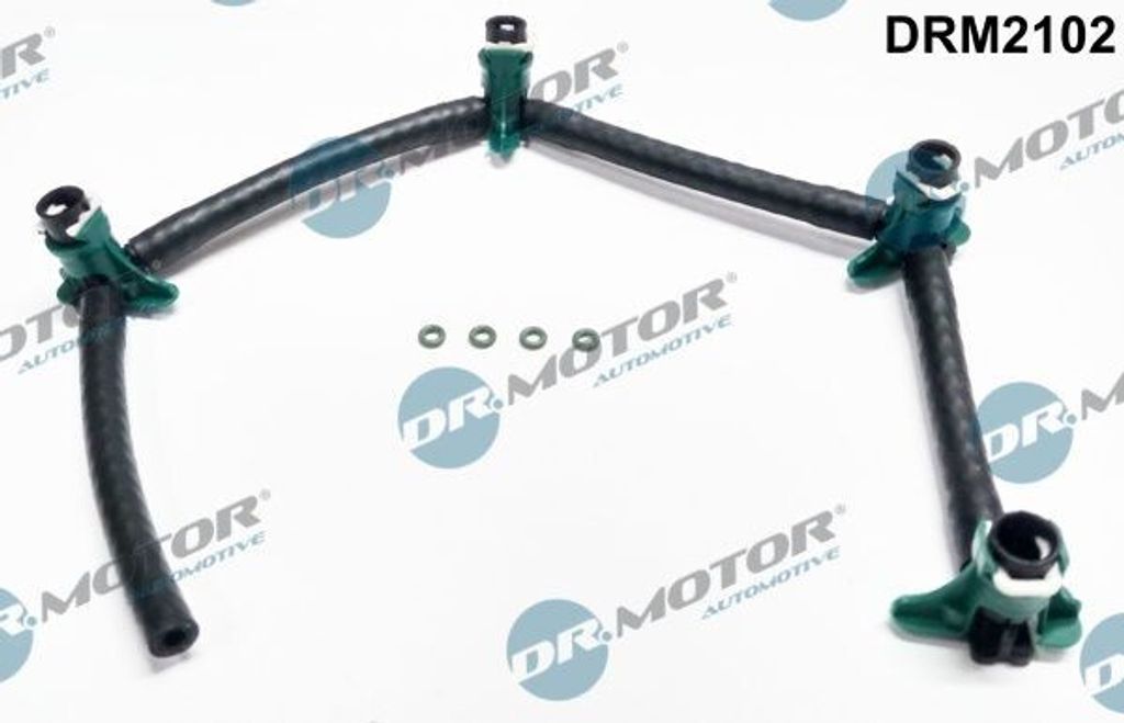 DR.MOTOR AUTOMOTIVE DRM2102 Leckkraftstoff-Schlauch für VW GOLF VI (5K1) Rücklaufleitung Common Rail