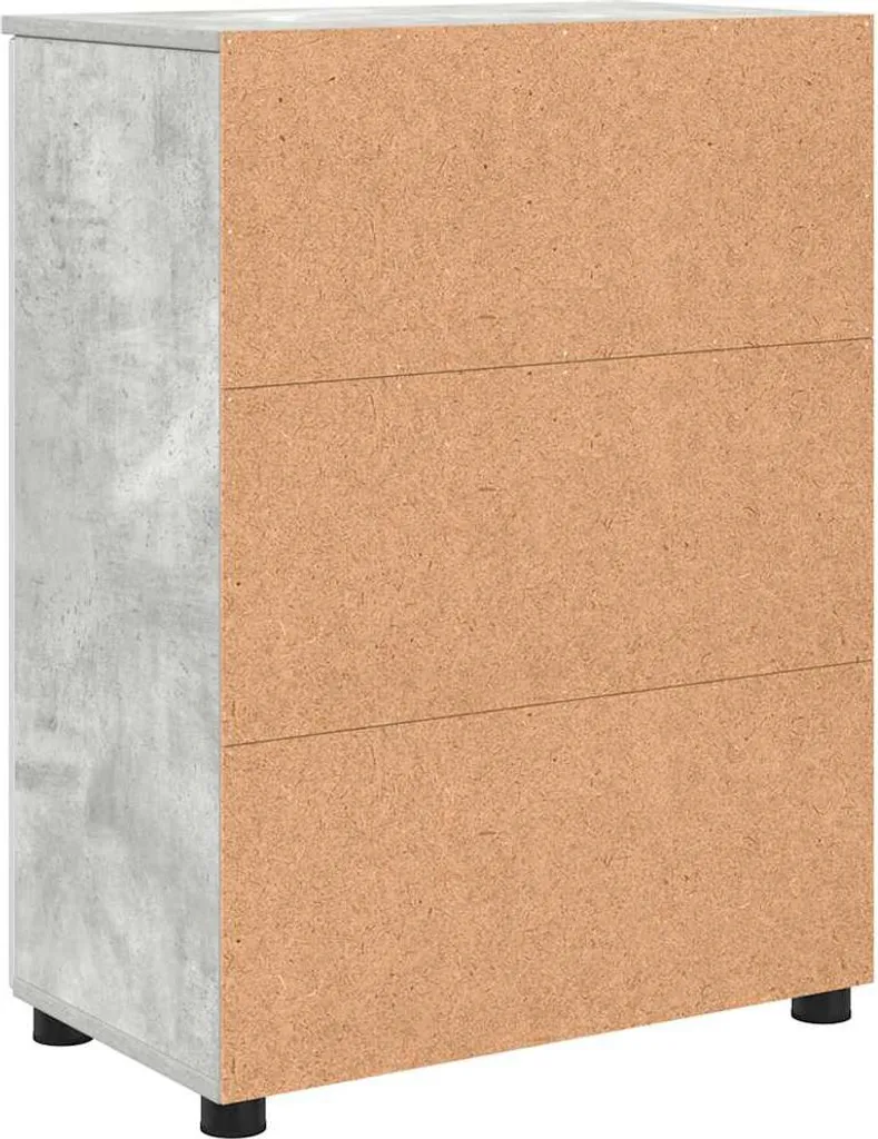 Offerta Mobile Bagno SYFAX Grigio Cemento 60x35x80 cm - Robusto e Bello - 7