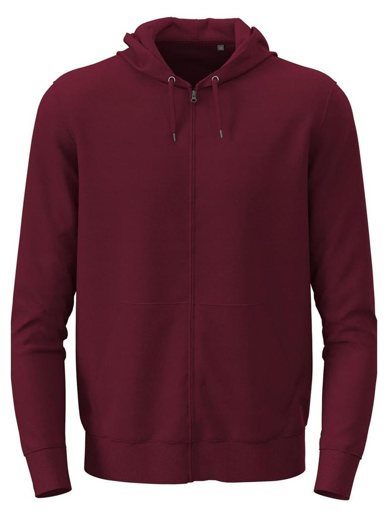 Stedman - "Classic" Hoodie mit durchgehendem Reißverschluss für Herren/Damen Uni AB735 (M) (Bordeaux)