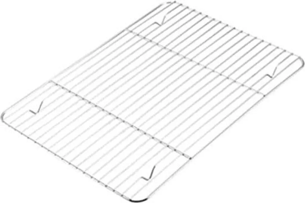 Grille de four universelle 31x24 cm rectangulaire pour pâtisserie