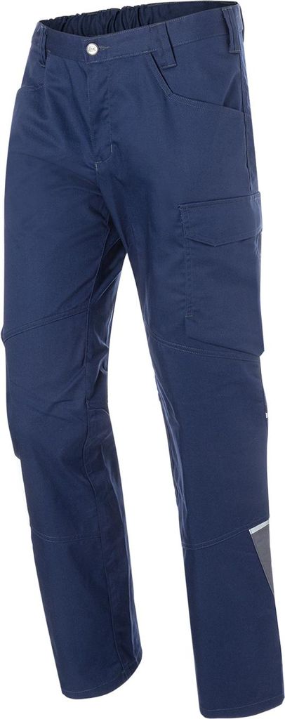 Kübler ICONIQ PRO Hose, Ergonomische Arbeitshose mit reflexiven Elementen und Industriewäsche-Eignung