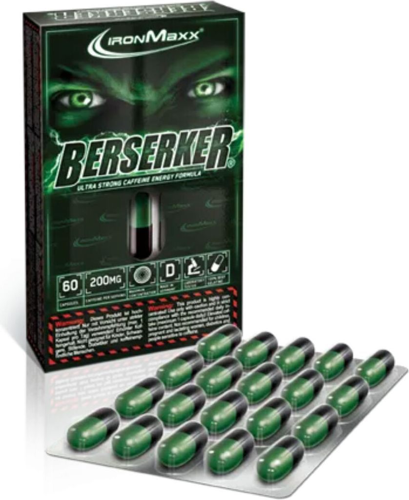 IronMaxx Berserker - 60 Kapseln Produktbild 