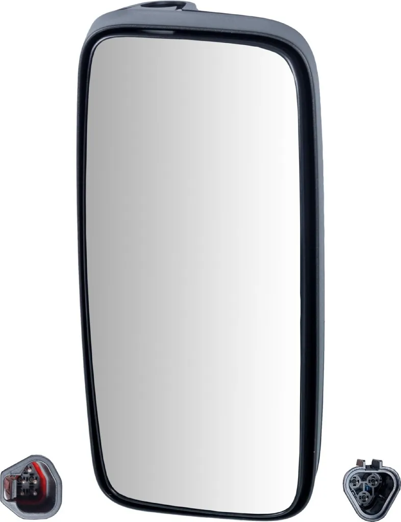 Miroir de cabine électrique 107949 droit pour MAN TGL I - 399x225 mm