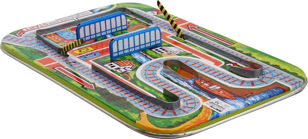 Blechspielzeug - Spielbahn - Cross Road Train - ohne Blechautos