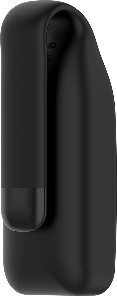INF Stahlclip-Schnalle für Huawei Band 10/9/8 - Silikon Schwarz