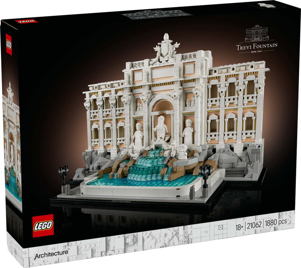 LEGO Architecture Trevi-Fontein - Model van een Romeins Productafbeelding 