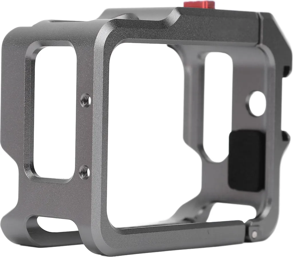 Cage caméra GO 3 3S en alliage aluminium avec support sabot froid noir