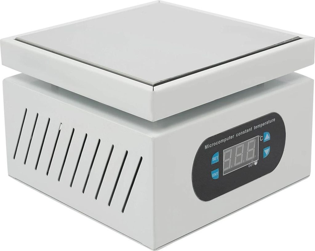 Elektrische Löt-Heizplatte - SMD Vorheizer - 500 W - Digitale Temperaturregelung - 220–240 V - Weiß