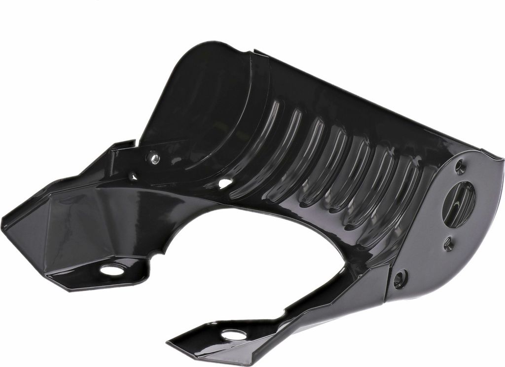 Simson Bodenblech f. Armaturenblock - schwarz puverbeschichtet - SR50, SR80