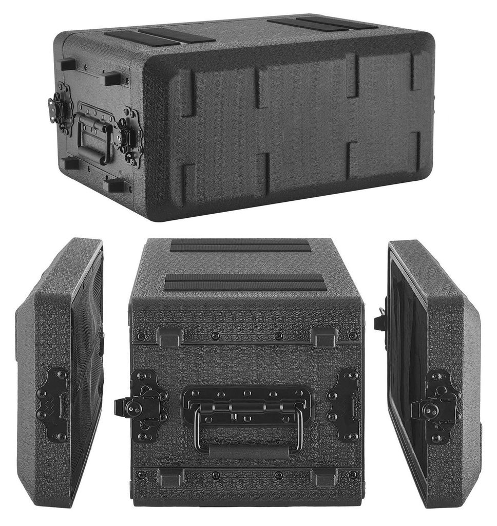 Valigia rack SucceBuy 4U, profondità 26 cm, flight case con Immagine del prodotto 