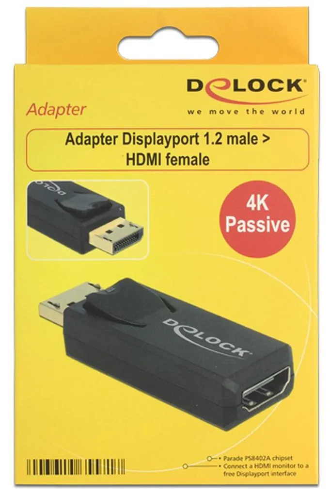 Adaptateur DisplayPort vers HDMI pour Connecter un PC à une TV 4K - 5