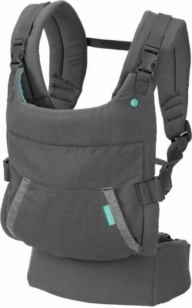 Porte-bébé Infantino Cuddle Up Bear Gris Ergonomique dès la Naissance