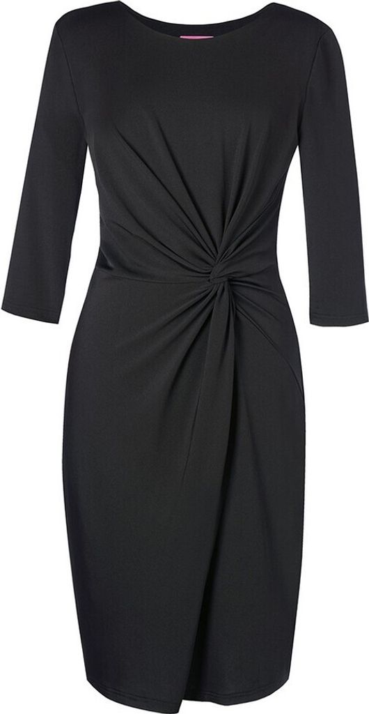 Brook Taverner - "One Neptune" Midikleid für Damen PC5990 (S) (Schwarz)