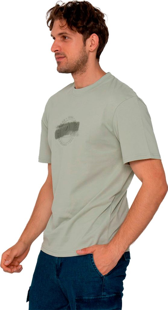 Jack & Jones Spray Embo Kurzarm-t-shirt Grün XL Mann Grün XL