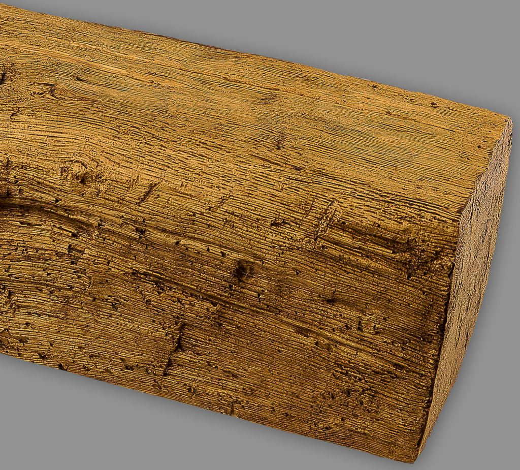 HOMESTAR Deckenbalken Eiche hell, Holz Imitat, 12 x 12 cm, Produktbild 
