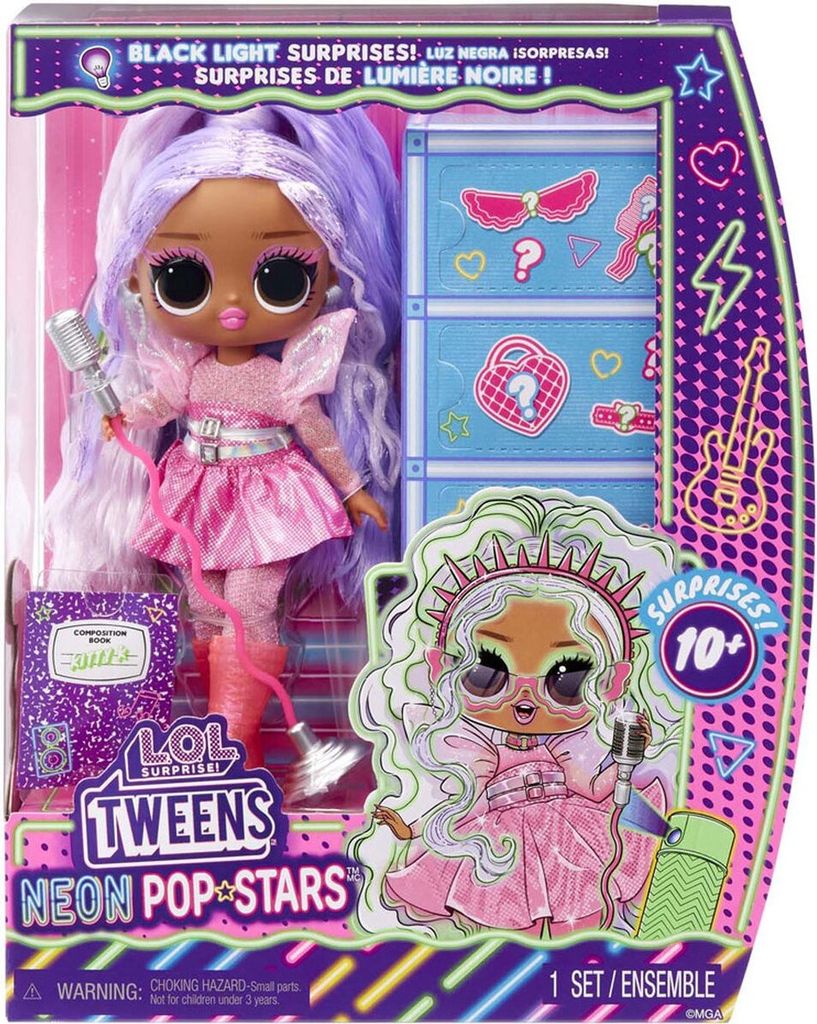 LOL Surprise Tweens Stelle Pop al Neon - Kitty K Immagine del prodotto 