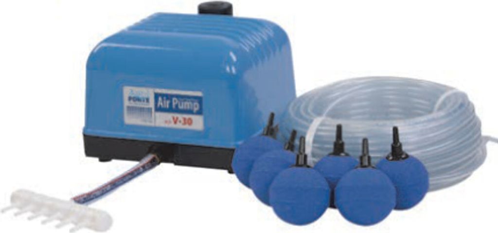 Aquaforte V-Serie Belüftungsset Luftpumpe - 20 L/Min.