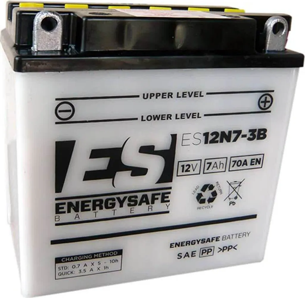 Batterie 12V 7Ah ES12N7-3B idéale pour l'hivernage et l'usage quotidien