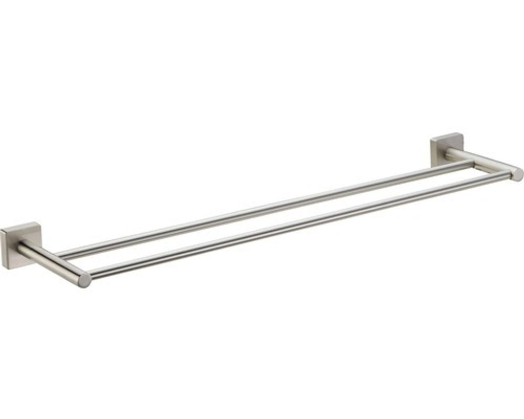 Badetuchhalter Lenz Sky doppelt 64,5 cm Nickel-matt Produktbild 