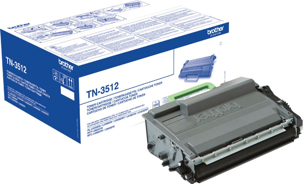 Brother TN3512 - Oryginalny - Kaseta z tonerem - do Brother Zdjęcie produktu 